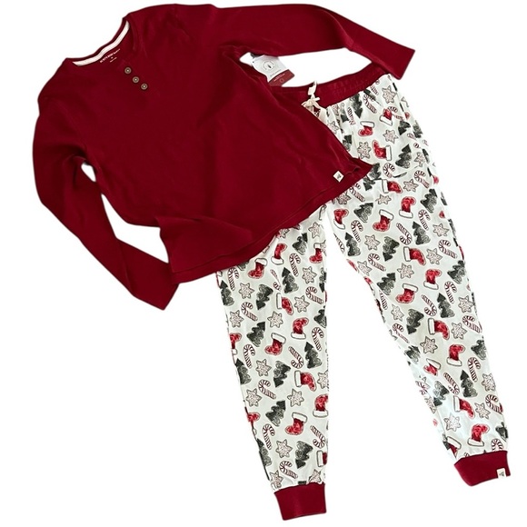 NWT Burt’s Bees Baby Christmas Pajamas Medium - Picture 4 of 6